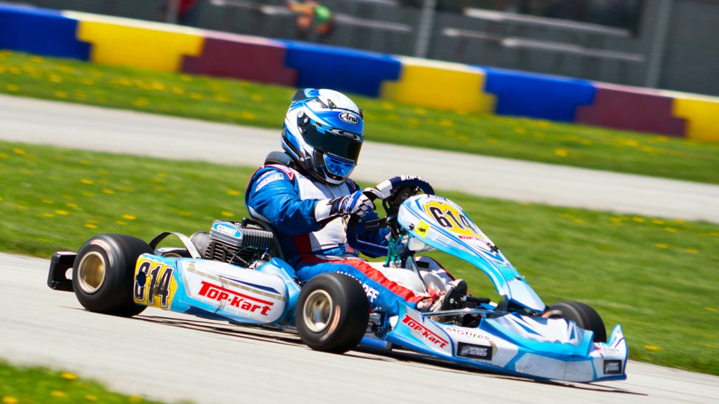 14 podium results for top kart usa at route 66 sprint series